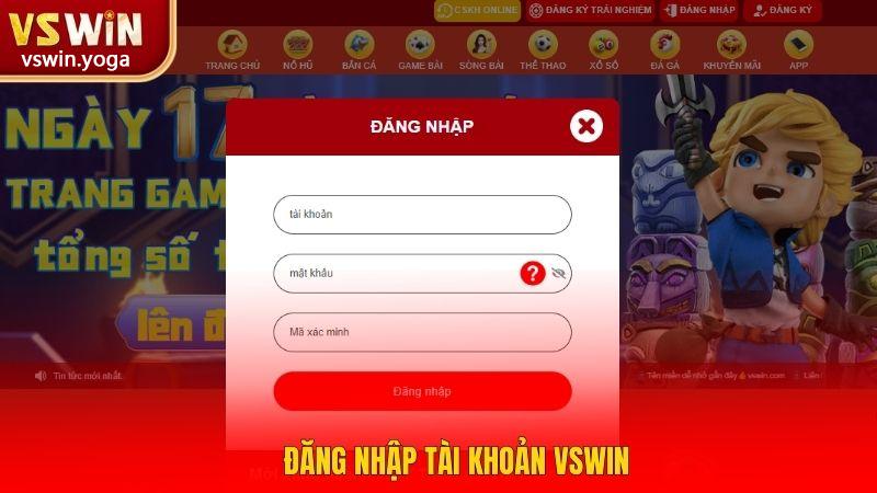 Đăng nhập tài khoản