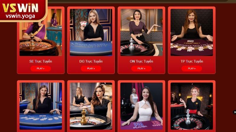 Trải nghiệm sảnh cược đỉnh cao tại Casino vswin