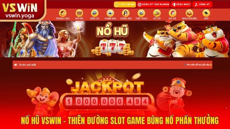 Khám phá thế giới slot game tại sảnh nổ hũ VSWIN